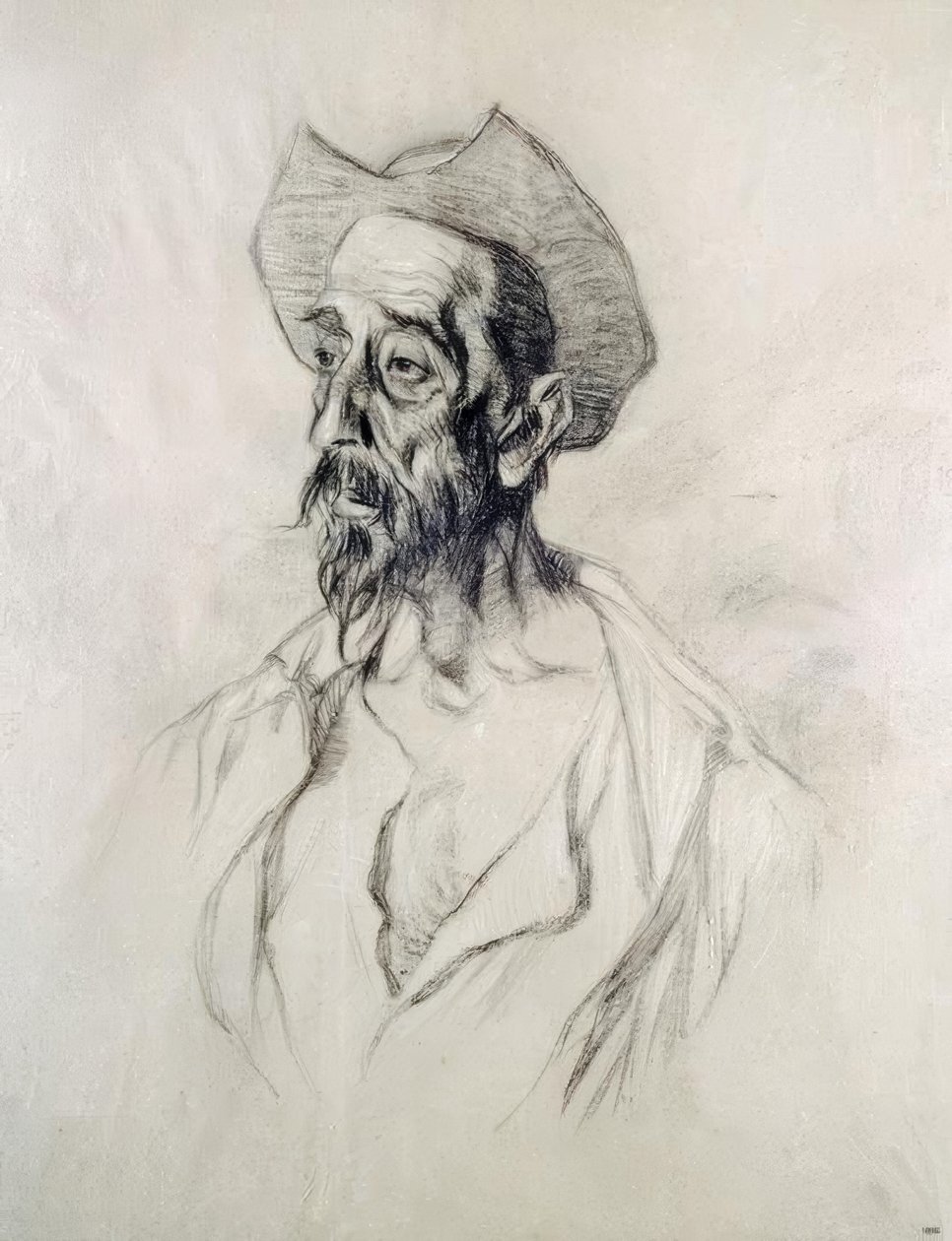 Don Quichotte / I. Zuloaga / Dessin 1927 - Ignacio Zuloaga y Zabaleta