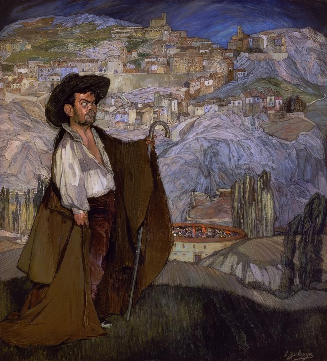 Le nain Gregorio « El Botero » à Sepulveda – 1908 - Ignacio Zuloaga y Zabaleta