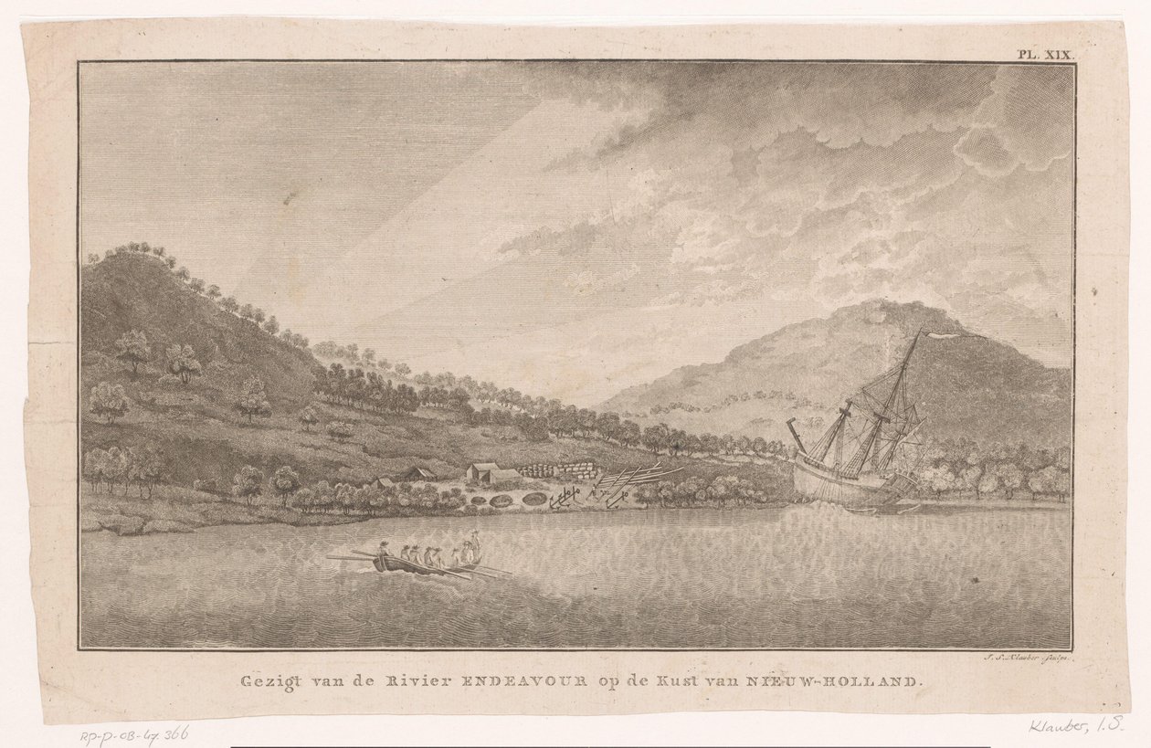 Vue sur la rivière Endeavour en Australie - Ignaz Sebastian Klauber