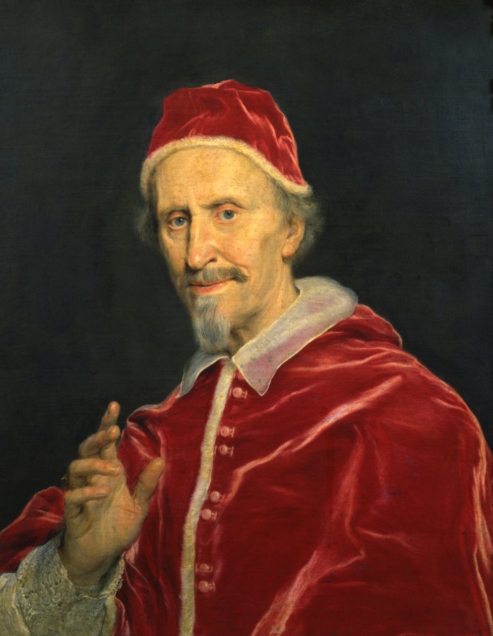 Portrait du pape Clément IX - Il Baciccio