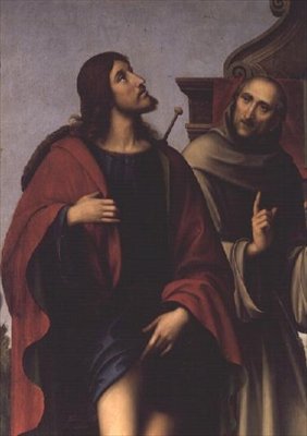 Saint Roch (détail) - Il Francia