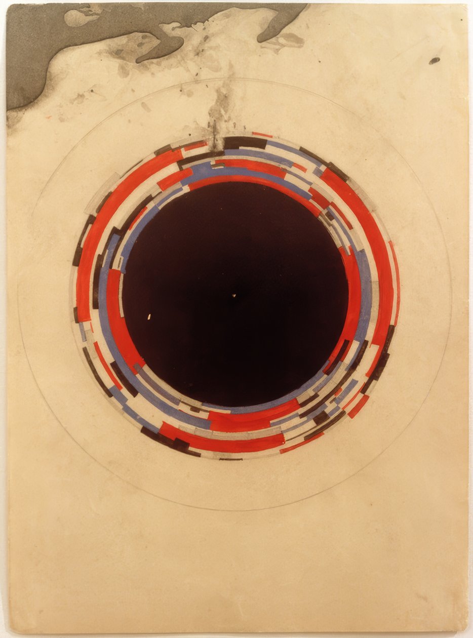 Projet de peinture suprématiste pour porcelaine - Ilja Grigorewitsch Tschaschnik