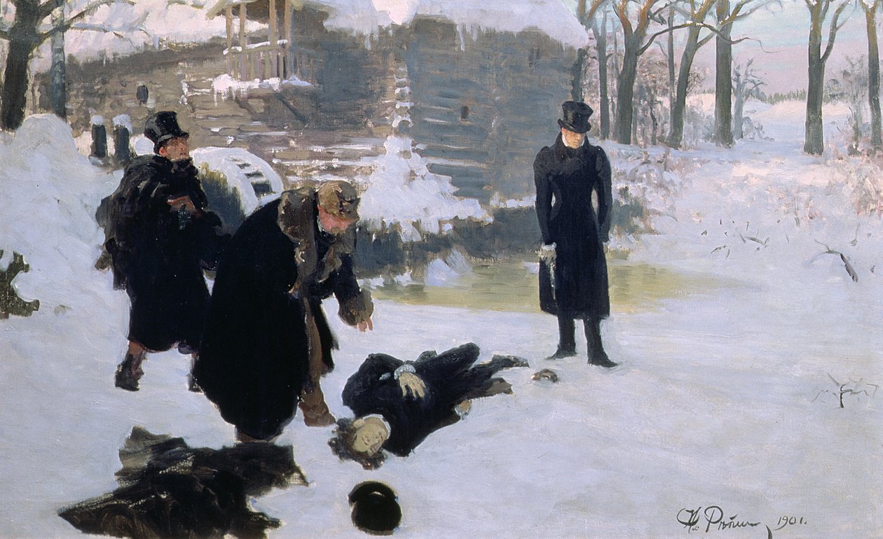 Le Duel, 1901 - Ilya Efimovich Repin