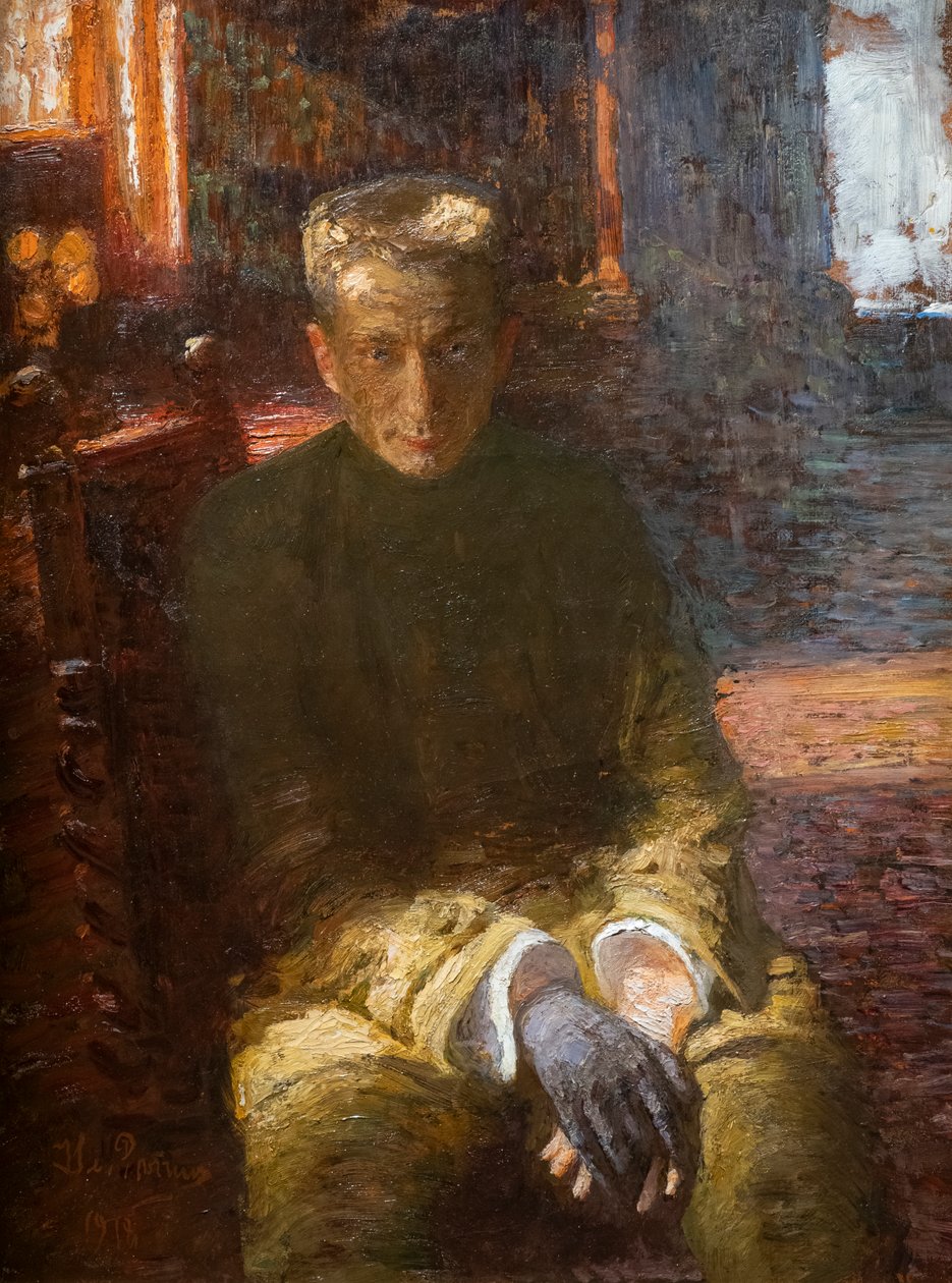 Alexandre Kerensky avec un gant noir - Ilya Efimovich Repin