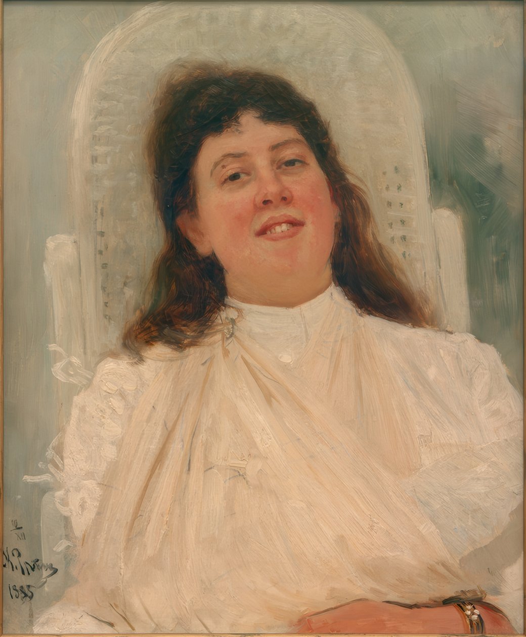 Portrait de Marianne von Werefkin - Ilya Efimovich Repin