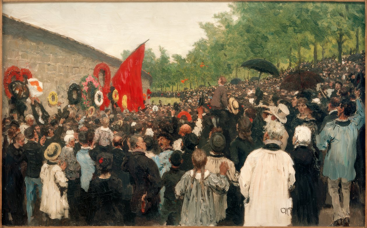 Rassemblement annuel au mur des Communards - Ilya Efimovich Repin