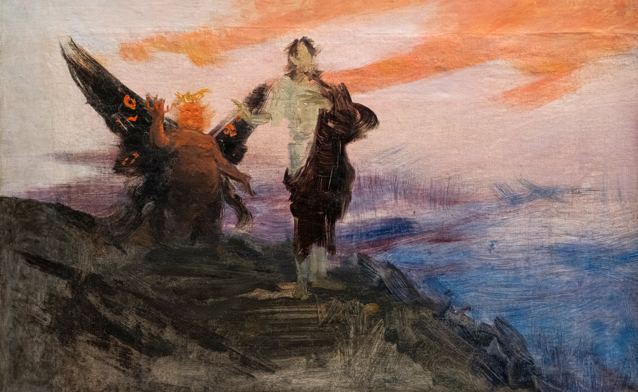 La tentation du Christ - Ilya Efimovich Repin