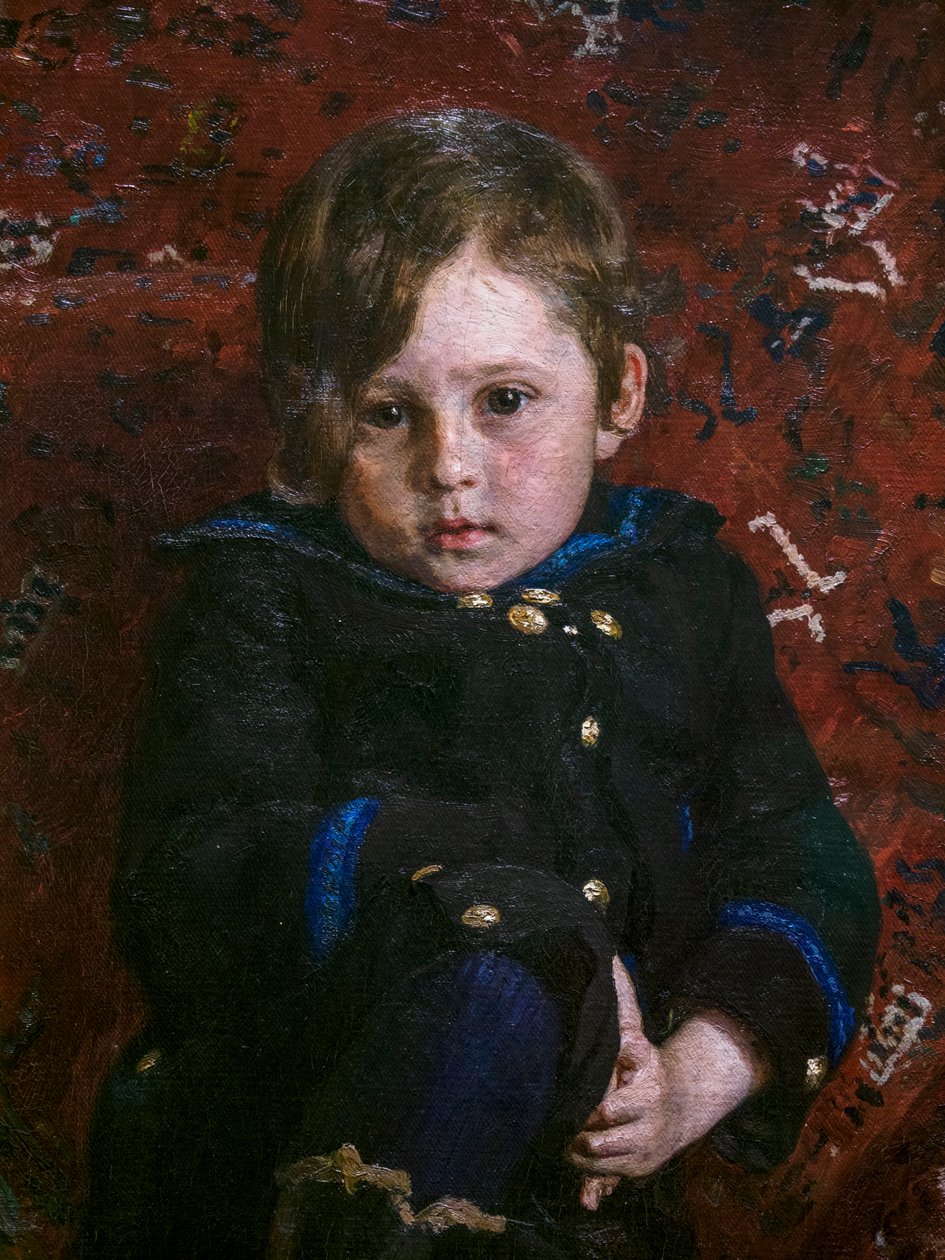 Youri Repine Enfant (détail) - Ilya Efimovich Repin