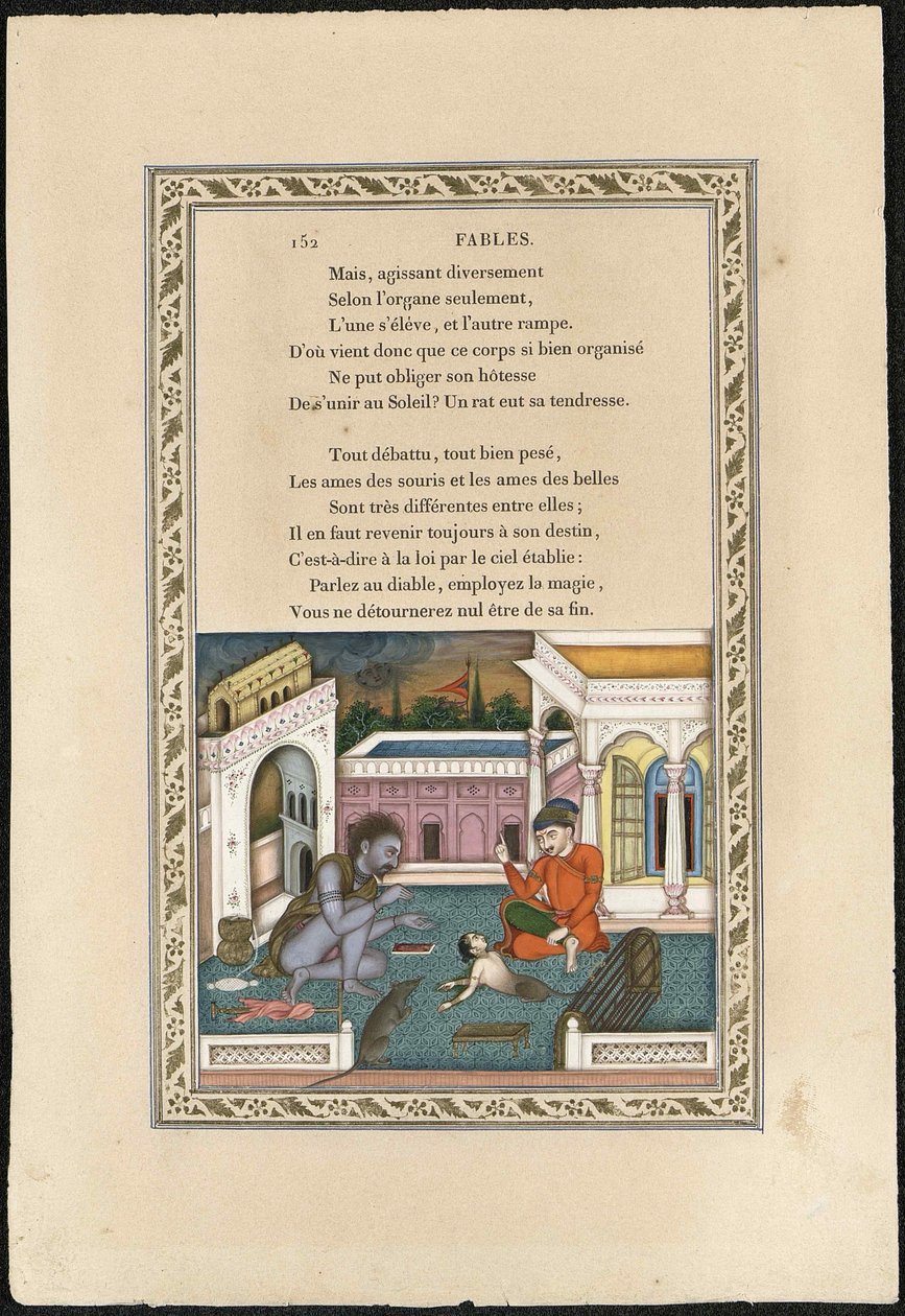 La souris métamorphosée en fille, 1837-1839 - Imam Bakhsh Lahori