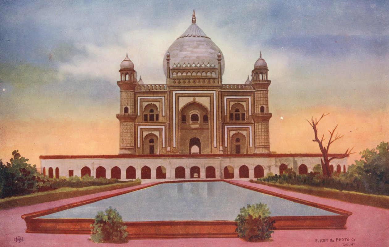 Safdar Jang Tomb, Delhi (colour photo) - Indian photographer