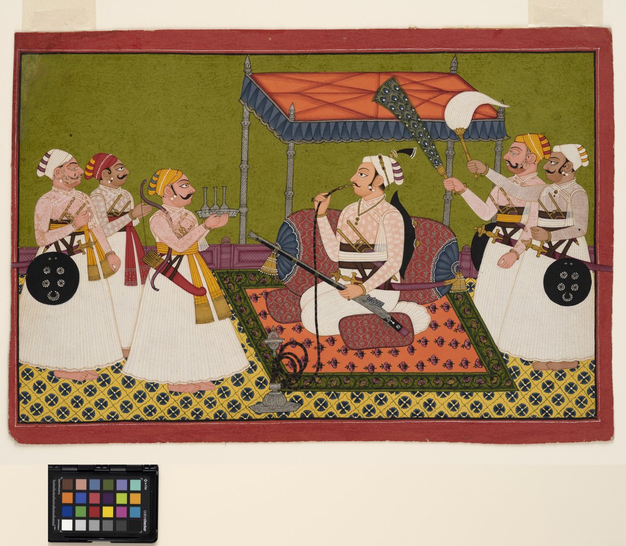 Un maharaja de Samode, vers 1760 - Indian School