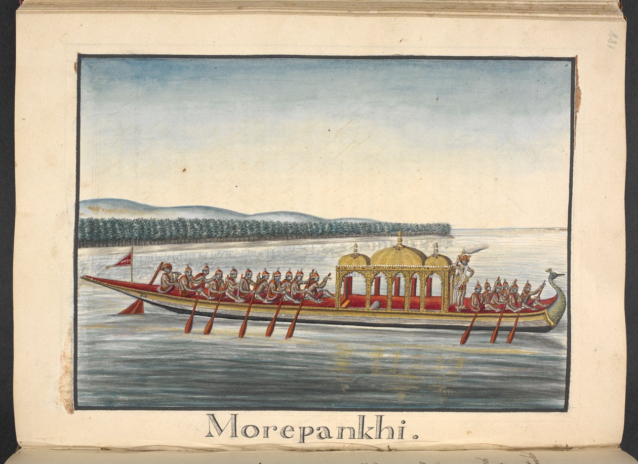 Un bateau paon - Indian School