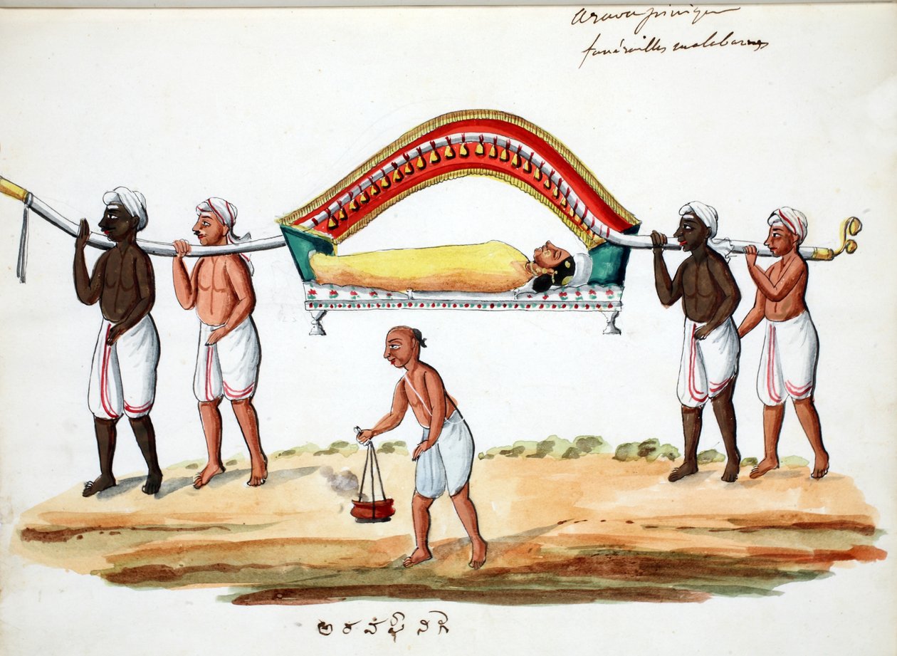 Procession funéraire - Indian School