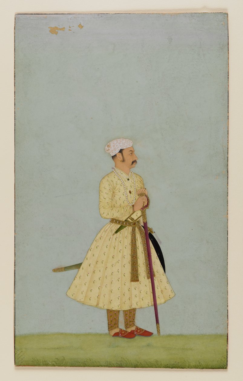 Portrait de Rao Chattar Sal de Bundi, vers 1675 - Indian School