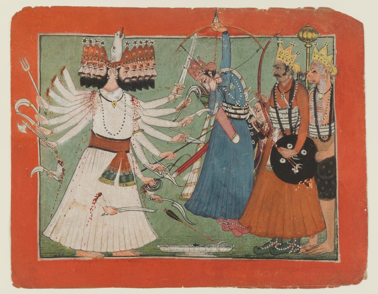 Ravana défie l