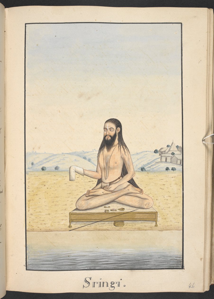 Le sage Sringi - Indian School
