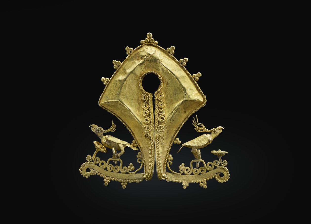 Pendentif avec cacatoès, peuples de l