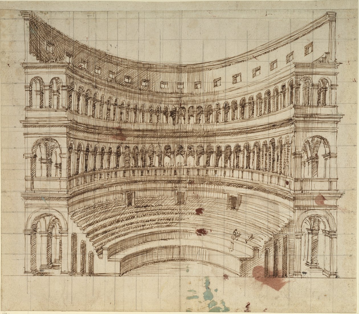 Un amphithéâtre - Inigo Jones