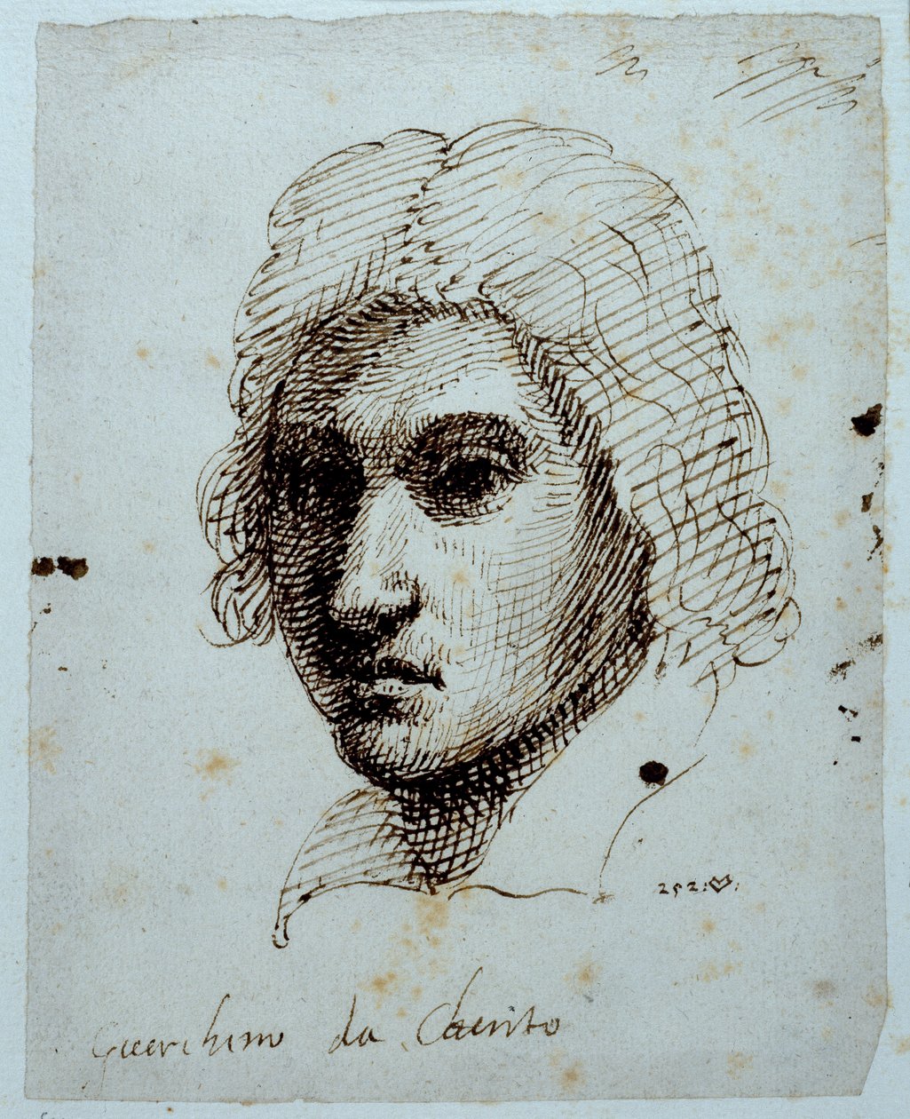 Dessin de Guercino - Inigo Jones
