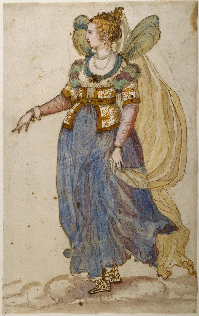 Dame en mascarade - Inigo Jones