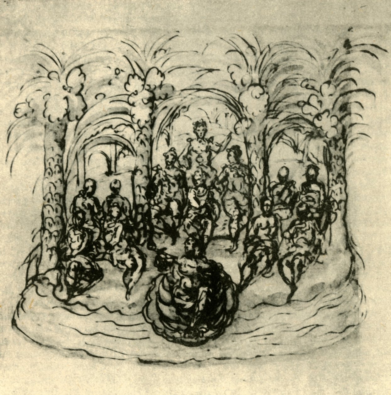 Le Char Maritime Contenant la Reine et les Masques - Inigo Jones