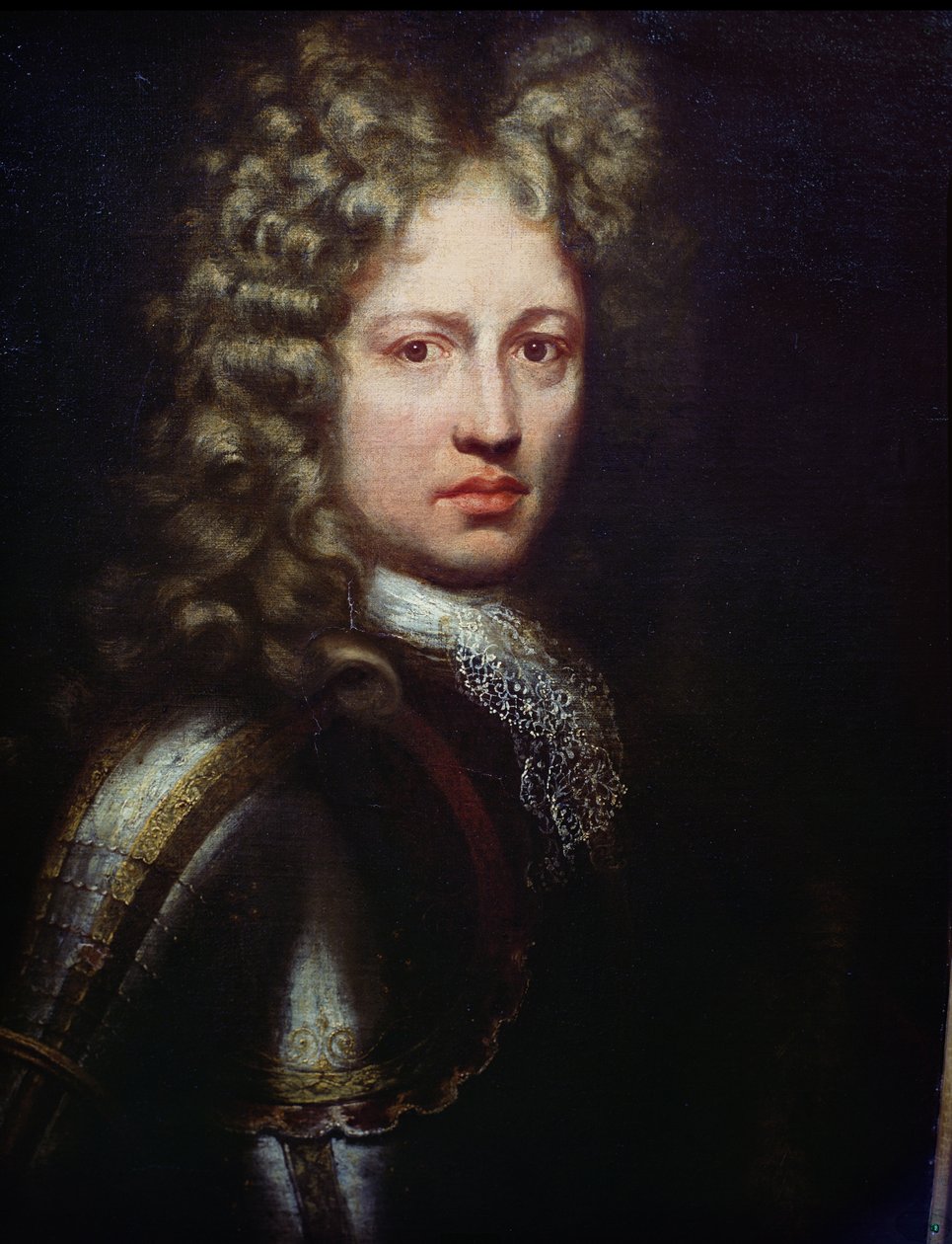 Portrait de Patrick Sarsfield, comte titulaire de Lucan (d.1693) Jacobite irlandais et soldat - Irish School