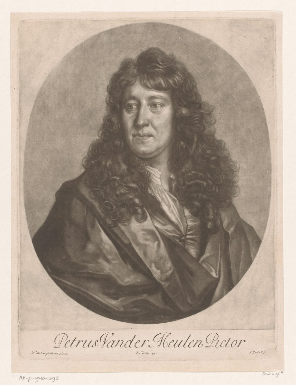 Portrait de Pieter van der Meulen - Isaac Beckett