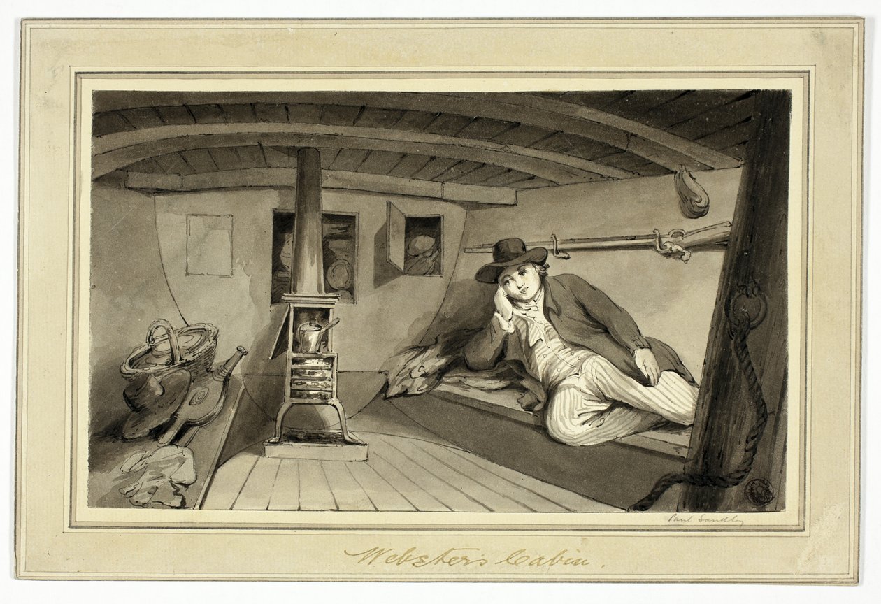 La cabane de Webster - Isaac Cruikshank