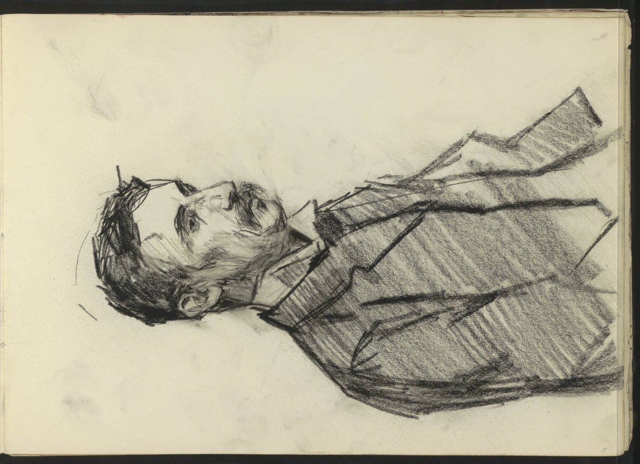 Un homme moustachu - Isaac Israels