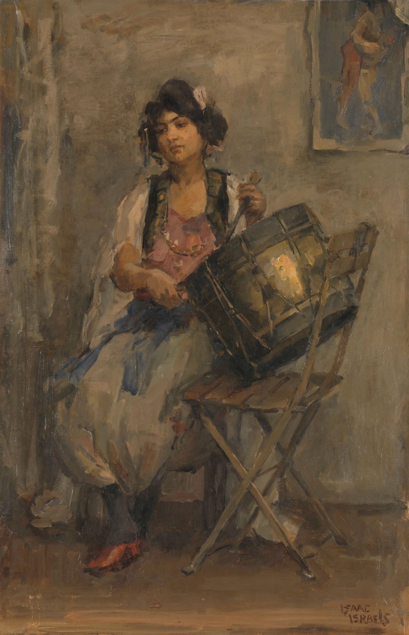 La dame au tambour - Isaac Israels