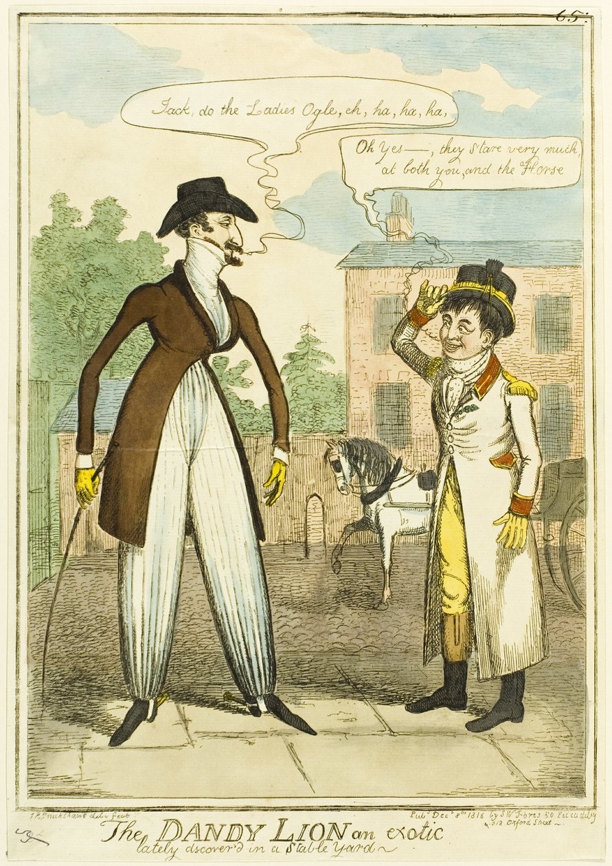 Le Lion Dandy, un animal exotique découvert dans la cour d