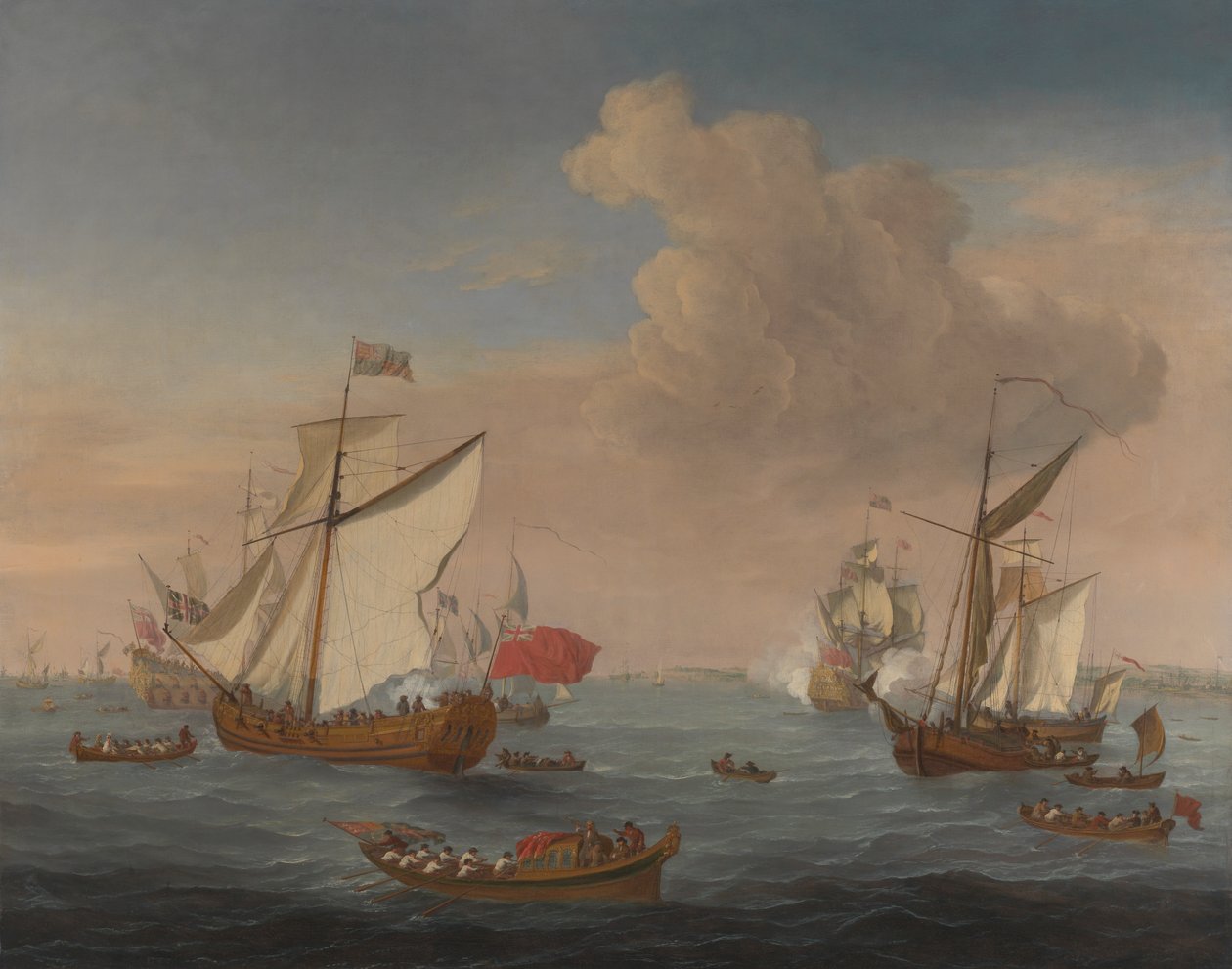 Navires dans l