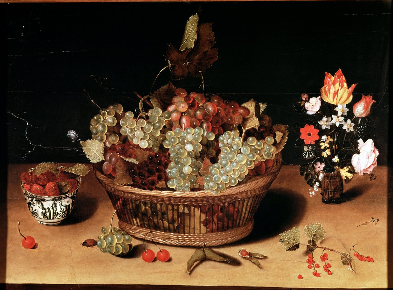 Nature morte avec fleurs et fruits - Isaac Soreau