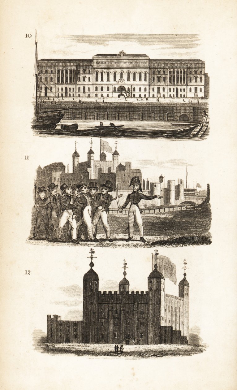 La Douane, la Presse et la Tour de Londres - Isaac Taylor