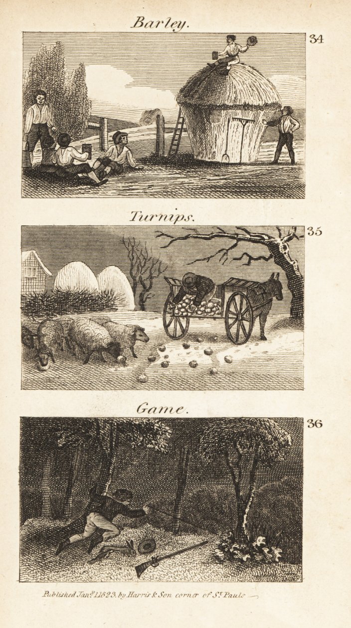 Métiers dans le Norfolk, Angleterre Régence - Isaac Taylor