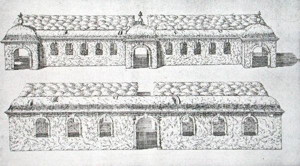 Allées arcades topiaires de 
