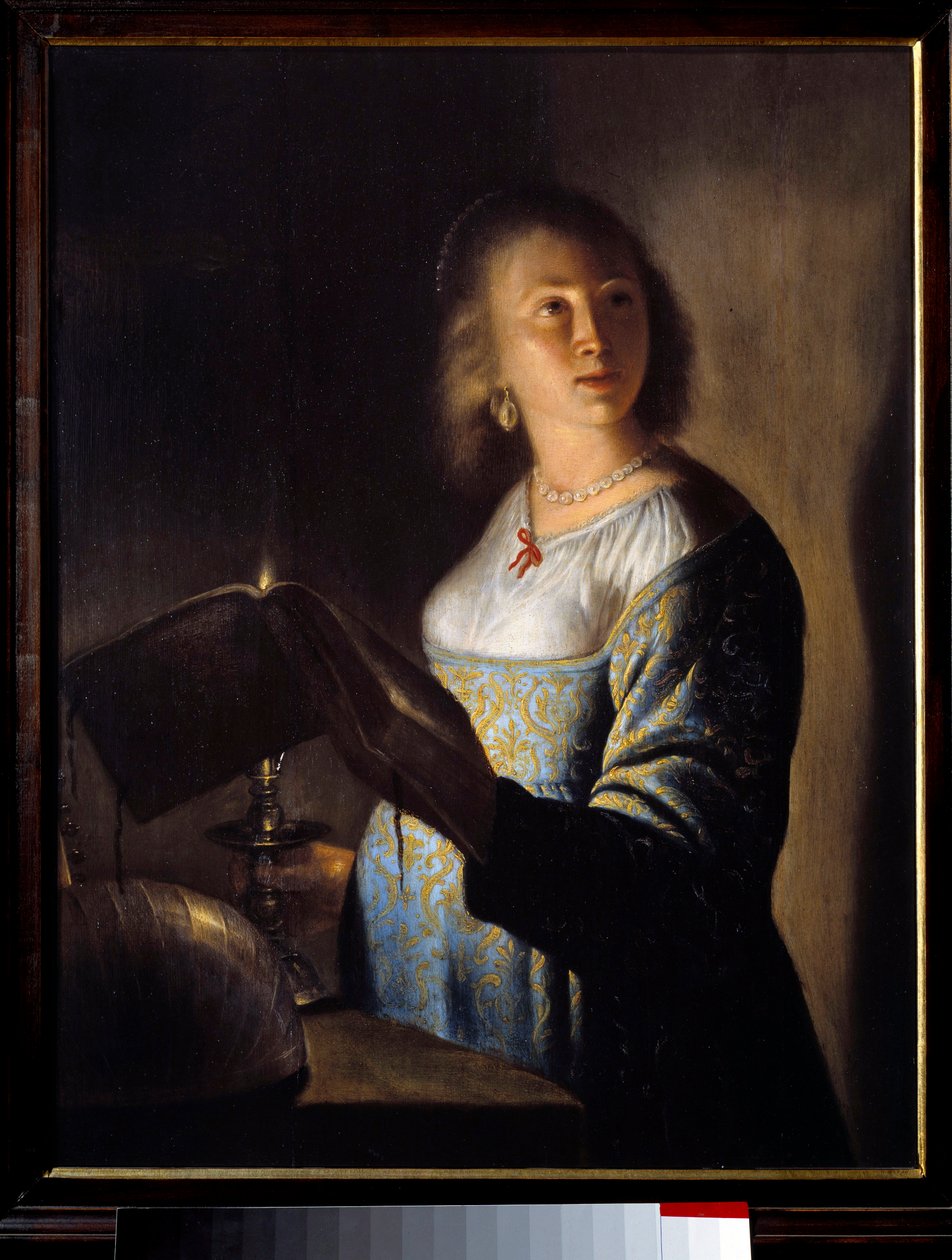 Jeune fille à la bougie - Isaac de Jouderville