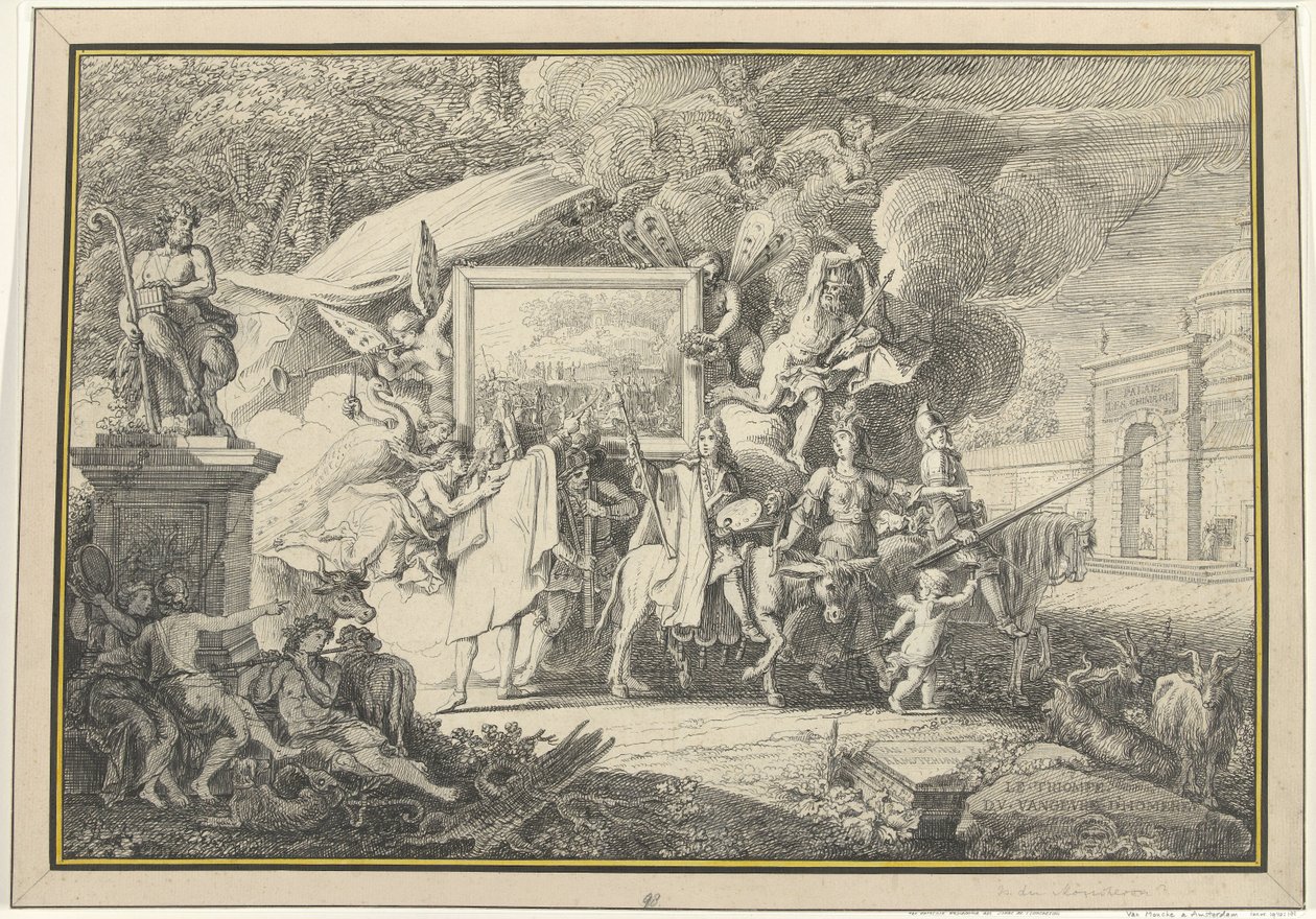 Satire sur la peinture et l