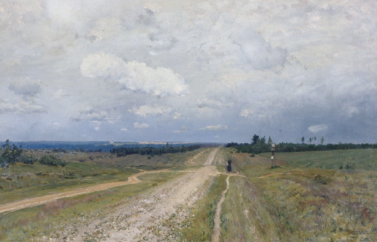 La Route de Vladimirka, 1892 - Isaak Ilyich Levitan