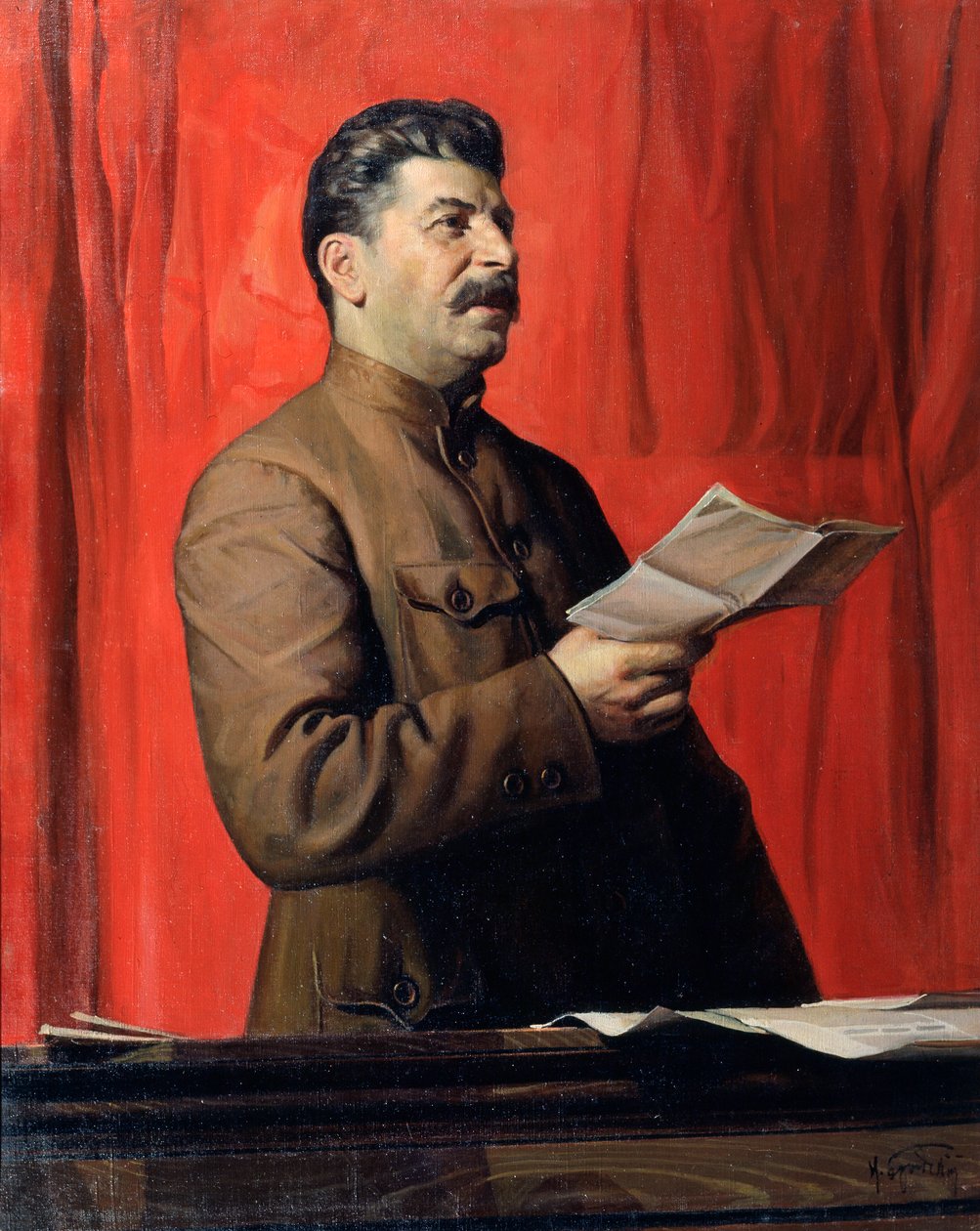 Portrait de Joseph Staline - Isaak Israilevich Brodsky