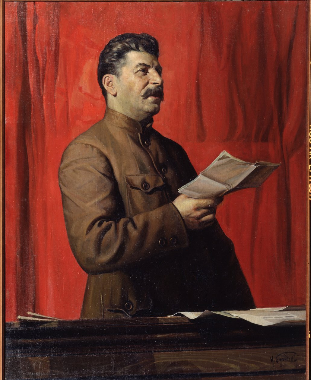 Portrait de Staline - Isaak Israilevich Brodsky