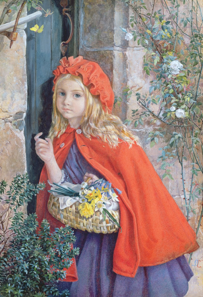 Le Petit Chaperon Rouge, 1862 - Isabel Oakley Naftel