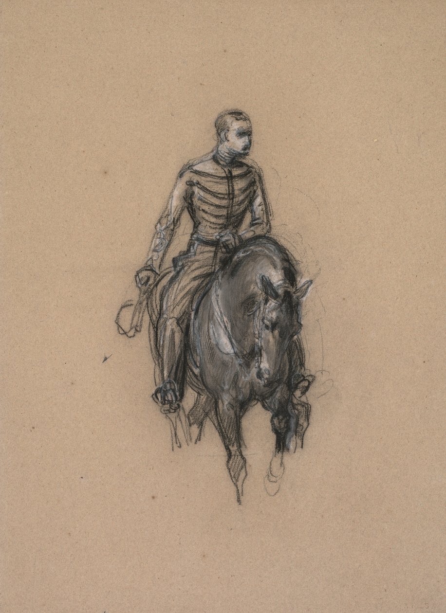 Militaire à cheval - Isidore Pils