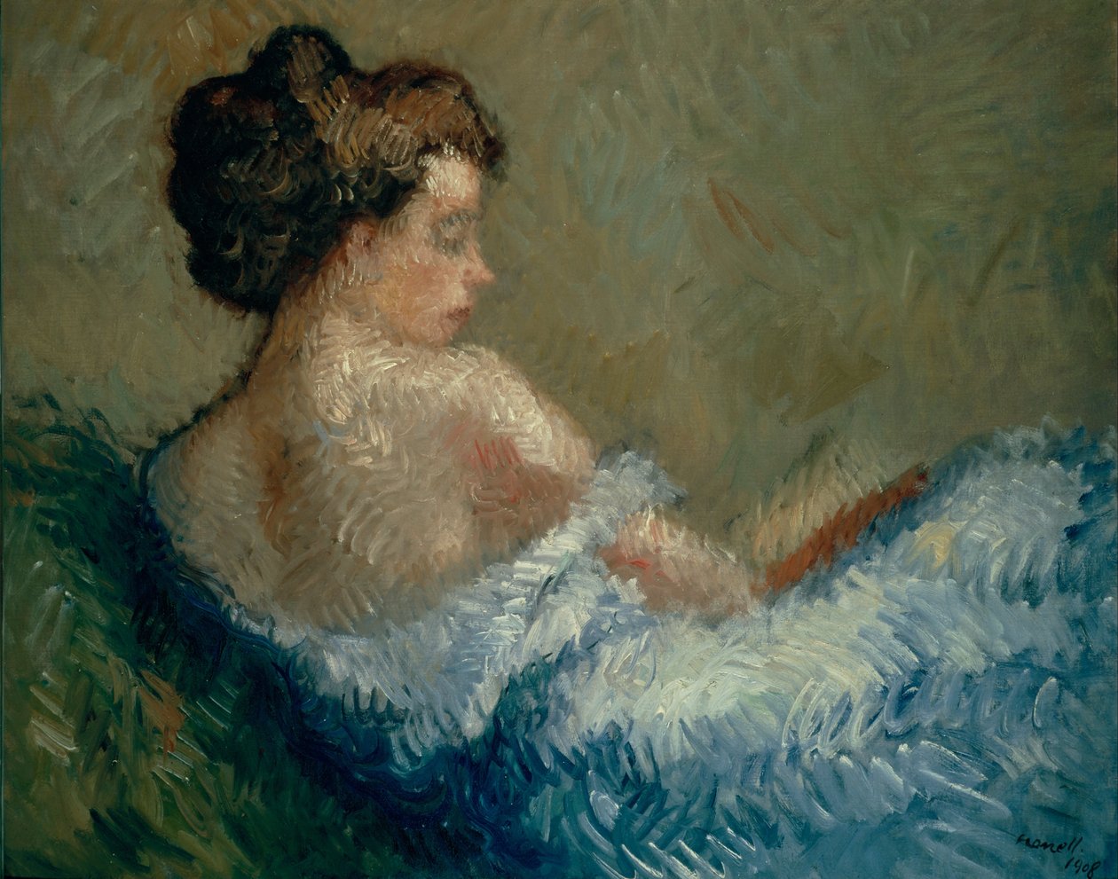 Figure accroupie - Isidre Nonell