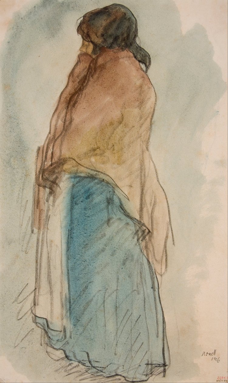 Femme lanceur - Isidre Nonell