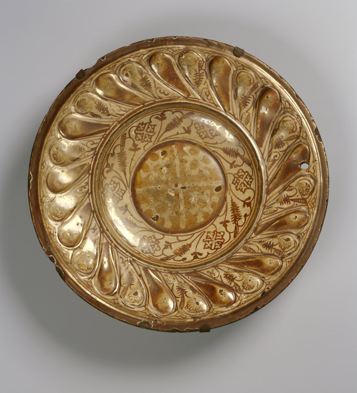 Plat décoré, mauresque - Islamic School
