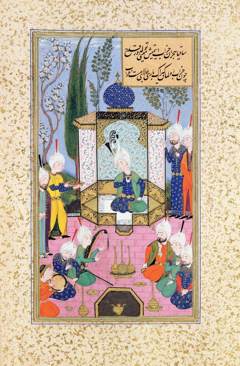 La Cour du Sultan, illustration de 