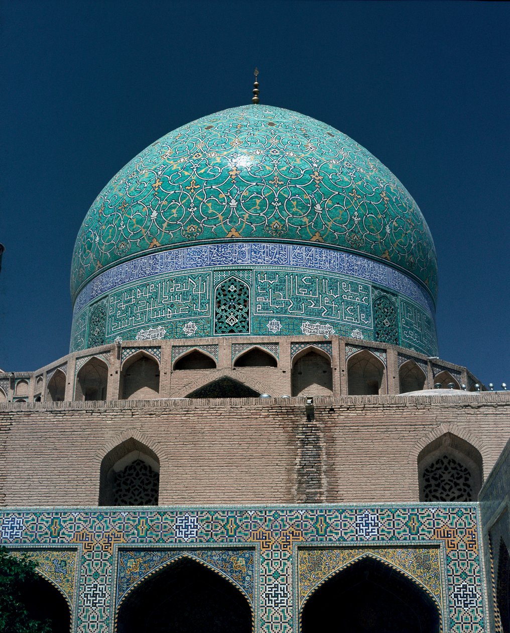 Vue de la mosquée du Shah (également connue sous le nom de mosquée de l