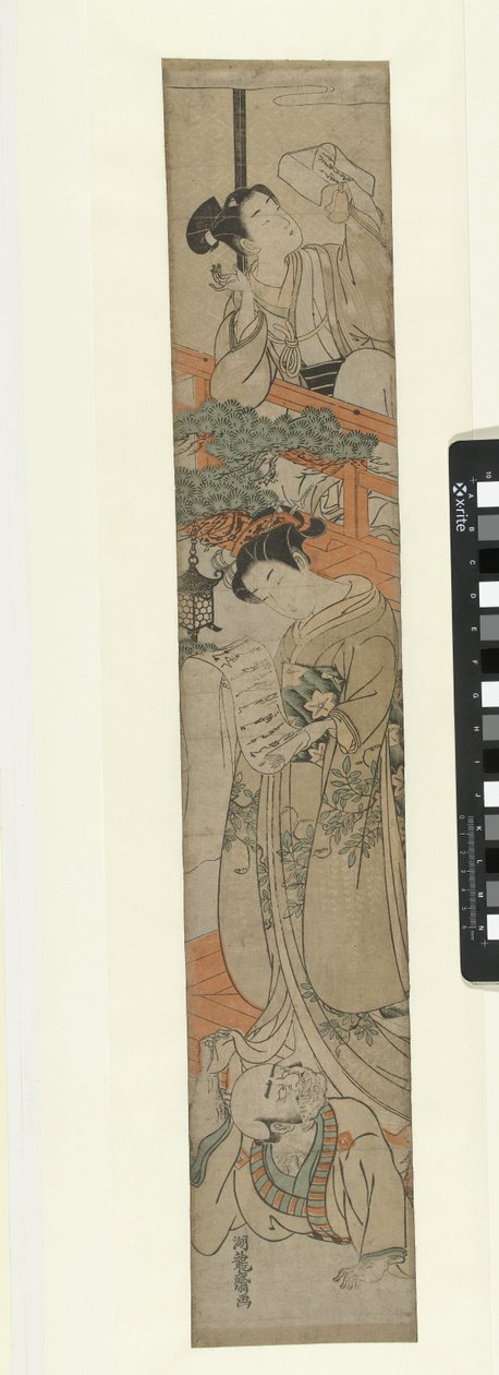 Parodie du septième acte de la pièce Chushingura - Isoda Koryusai