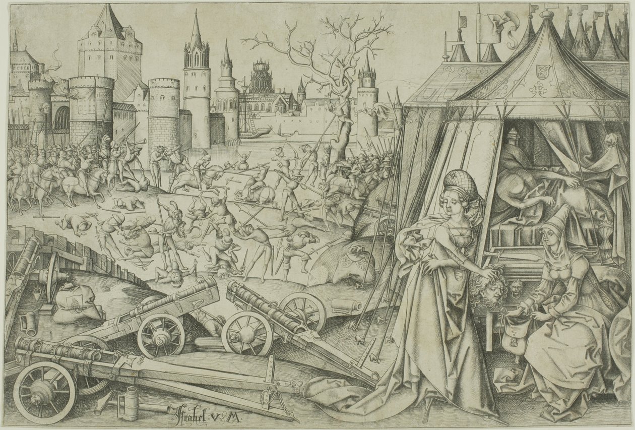 Judith - Israhel van Meckenem the younger